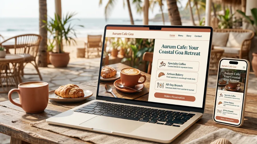 Aurum Cafe — Hospitality · Goa