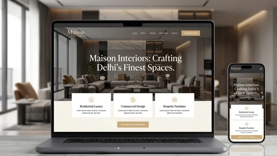 Maison Interiors — Interior Design · Delhi